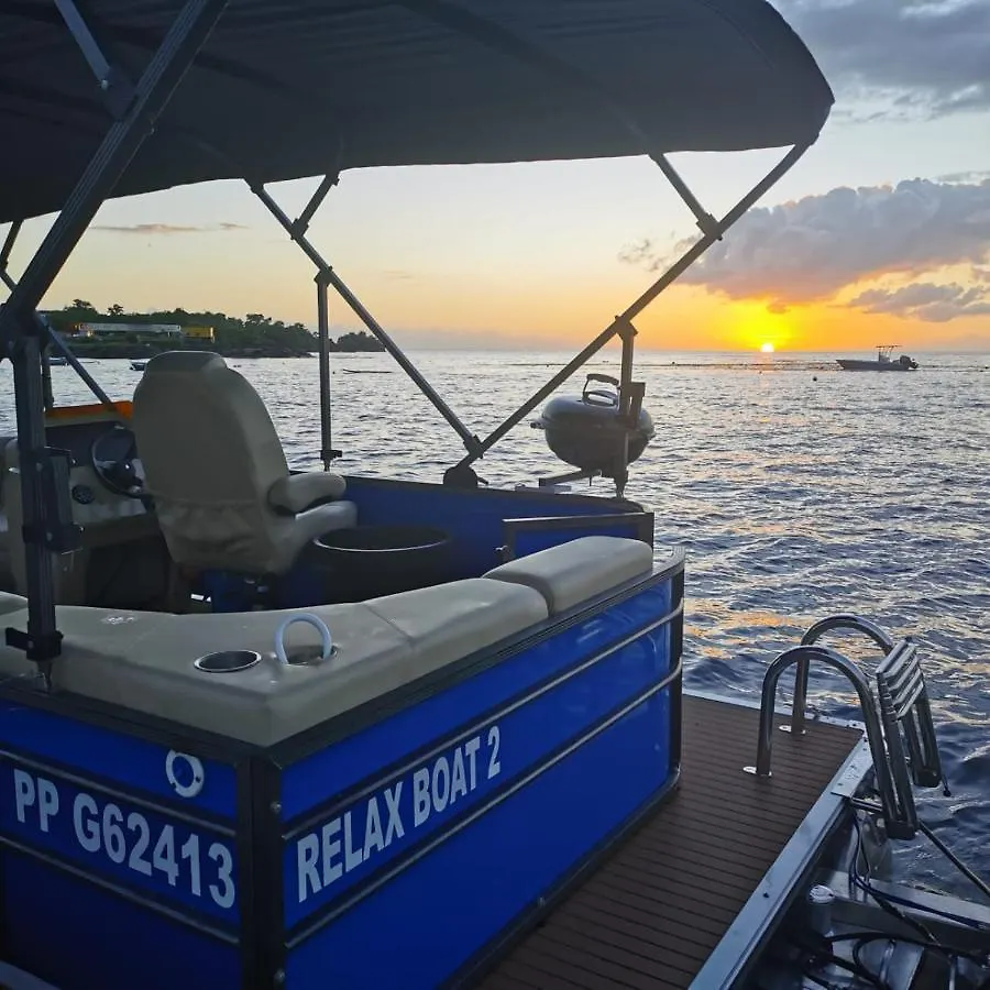 Relax Boat Bateau Sans Permis Hotel Bouillante Guadeloupe